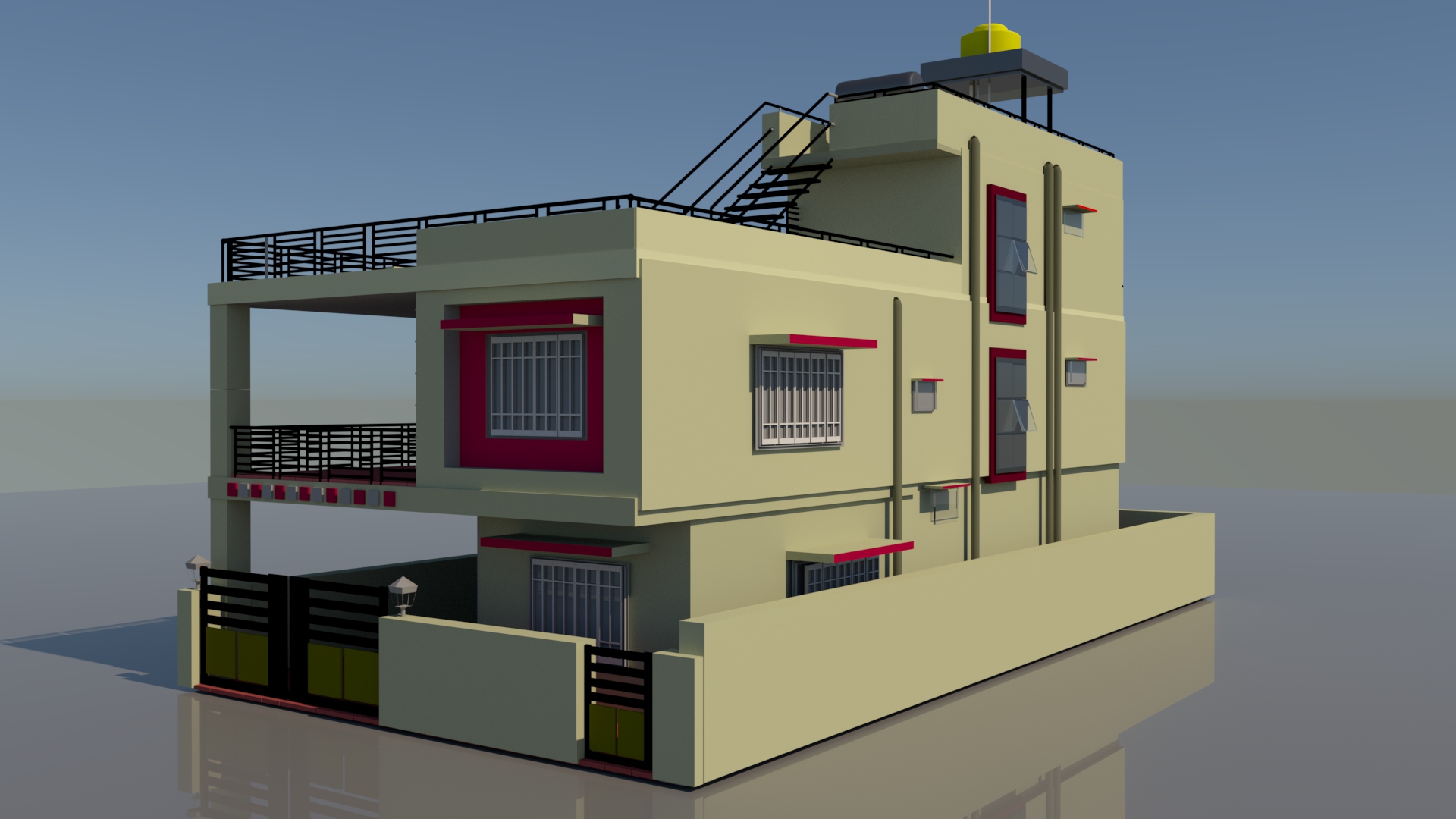 Architecture Night View