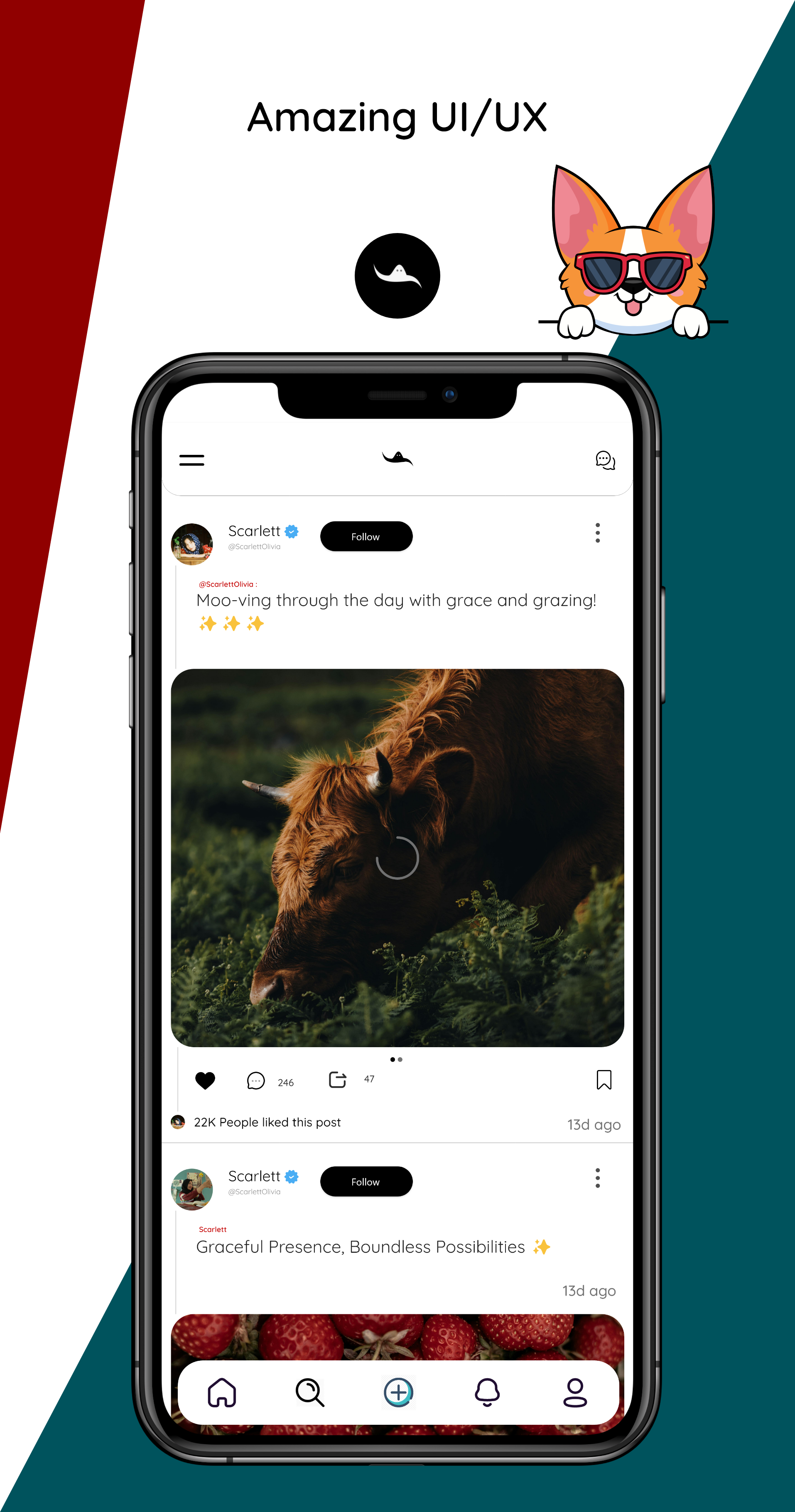 Spreadlink feed screen