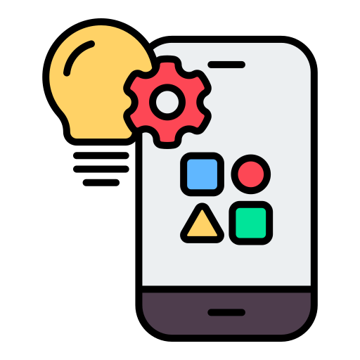 Mobile development icon